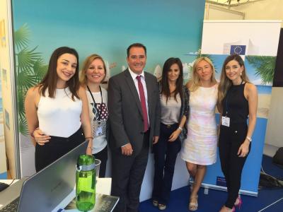 Επίσκεψη του Επικεφαλής της Ευρωπαϊκής Επιτροπής στην Ελλάδα Γιώργου Μαρκοπουλιώτη στο Europe Direct Κ. Μακεδονίας